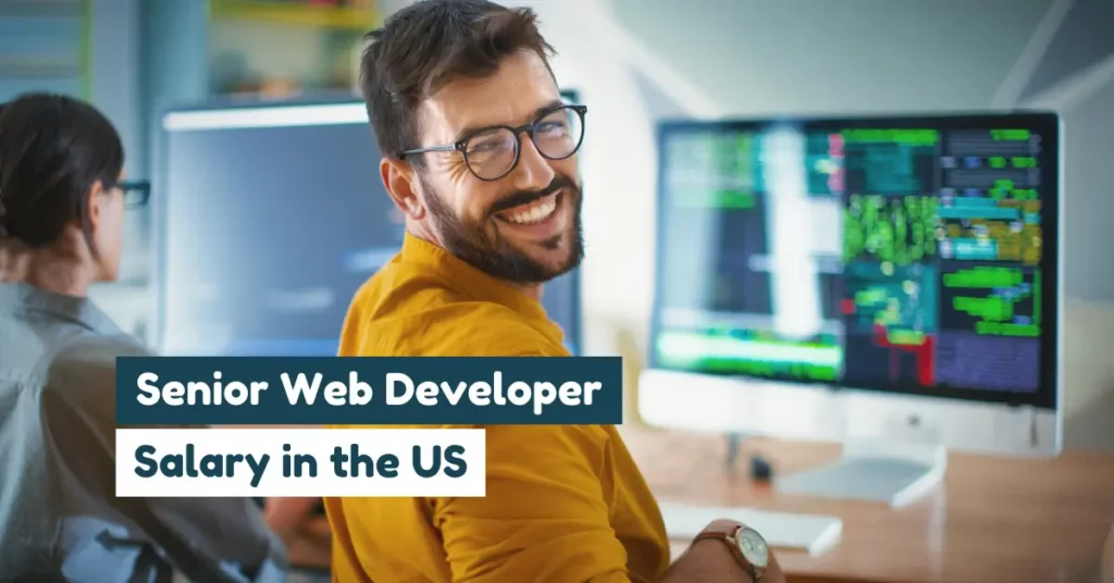 senior web developer salary in the us