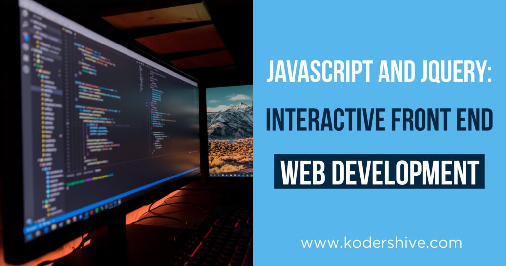 javascript and jquery interactive front-end web development