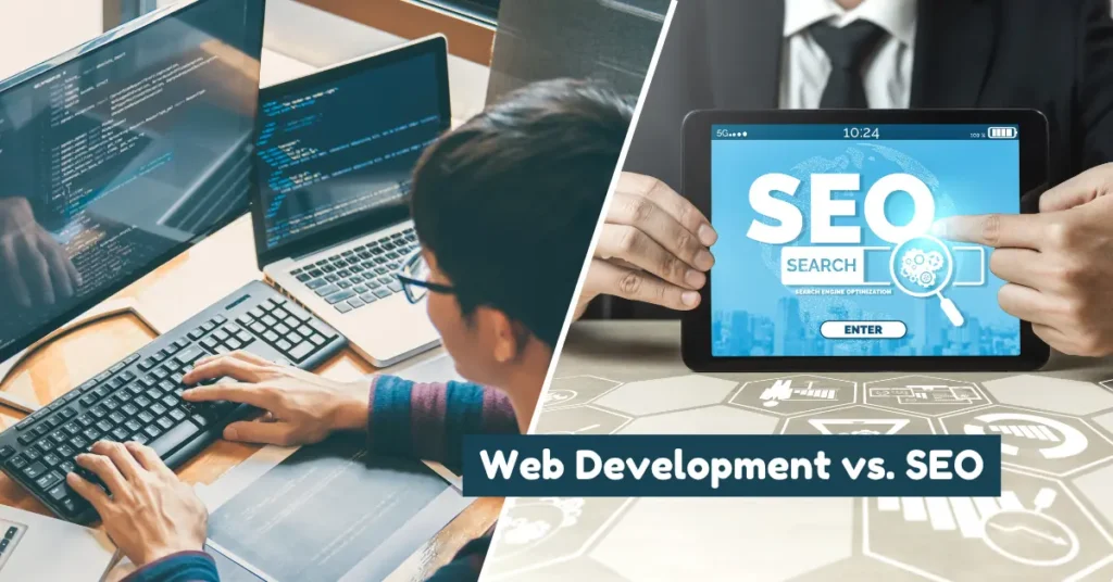 web development vs seo