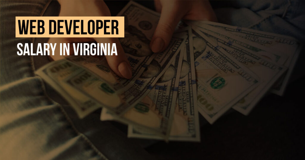 web developer salary virginia