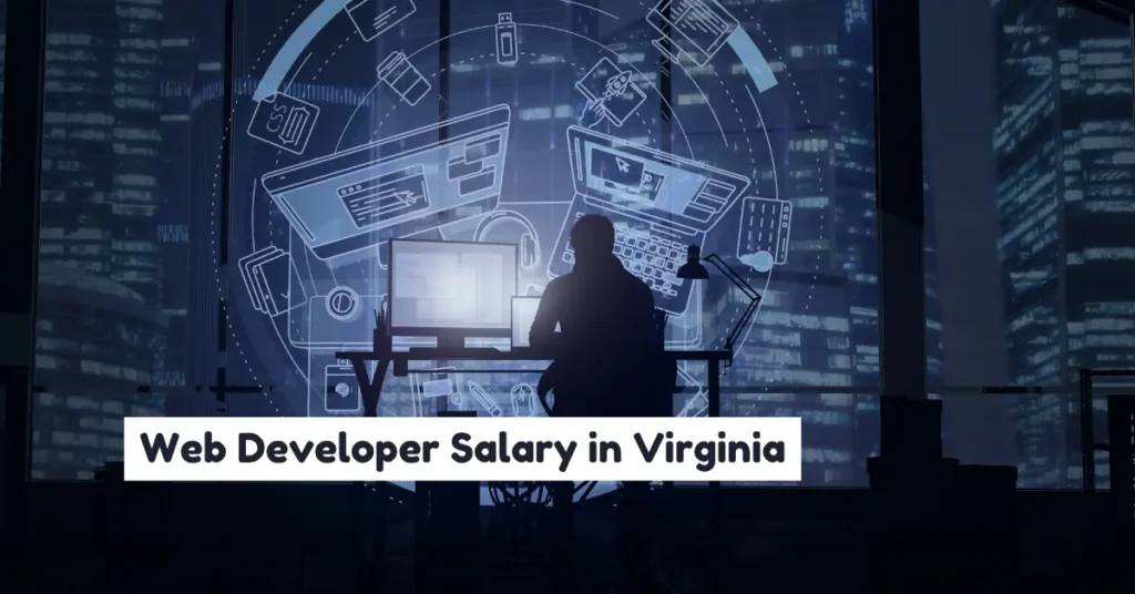 web developers salary in virginia