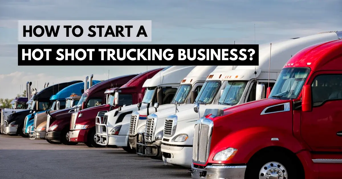 how to start a hot shot business