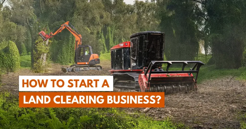 Land Clearing machine business image