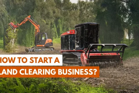 Land Clearing machine business image